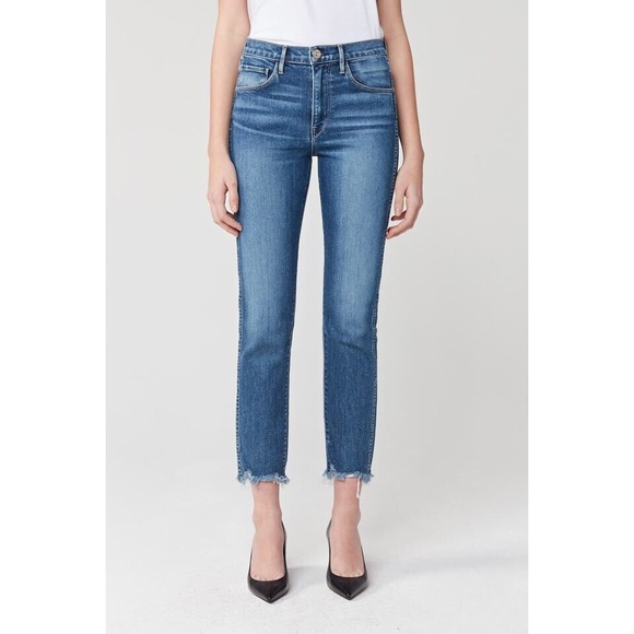 3x1 w3 straight authentic crop jeans